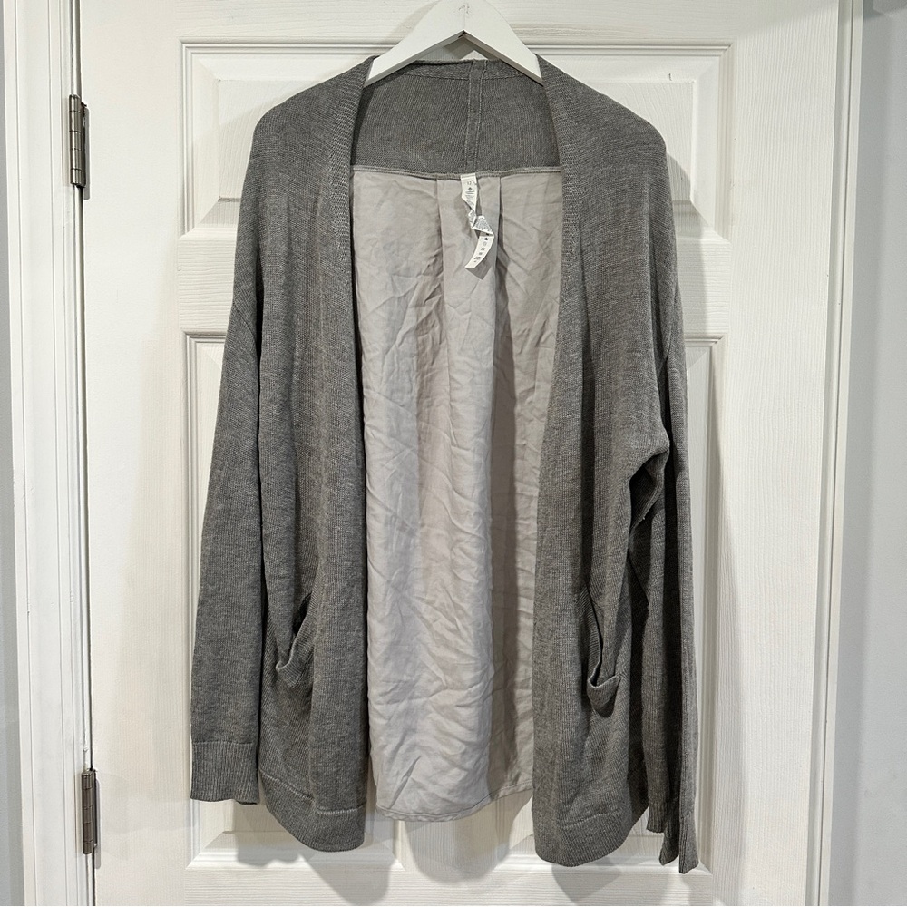 {preloved} Lululemon athletica Gray Women's Cardigan - Picture 7 of 16